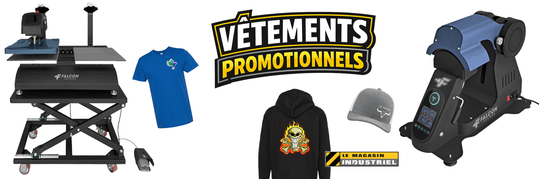Vêtements promotionnels Le Magasin Industriel